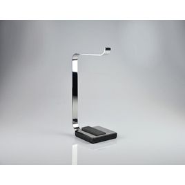 Toalheiro de Bancada Oriente Stone Inox e Preto