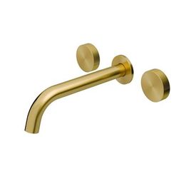 Misturador de Parede para Banheira Mix & Match Ouro Escovado