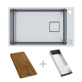 Cuba Única Onyx Franke 75x45 com Acessórios