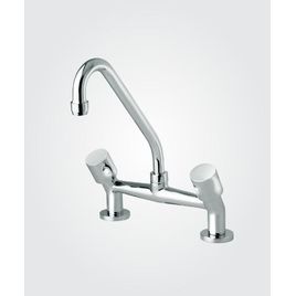 Misturador para Cozinha de Mesa Onda Cromado