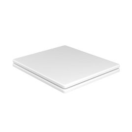 Assento Quadratta Branco e Cromado - AP.44.C.17