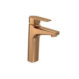 Misturador Monocomando para lavatório de Mesa Bica média Level Red Gold