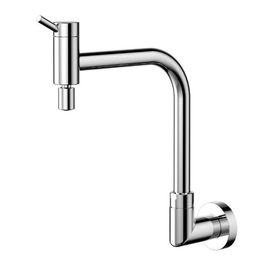 Torneira para Cozinha de Parede Bica Movel 90°  Nova Lóggica Cromado