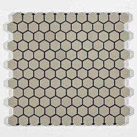 Pastilha de Porcelana Hexagonal 2,5X2,5 Aveiro Acetinado - M12200 (Caixa 1,43M²)