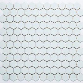 Pastilha de Porcelana Hexagonal 2,5X2,5 Melissa Acetinado - M-6413 (Caixa 1,43M²)