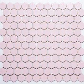 Pastilha de Porcelana Hexagonal 2,5X2,5 Flox Acetinado - M15400 (Caixa 1,43M²)