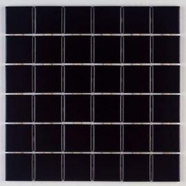 Pastilha de Porcelana 5x5 Preto Acetinado - M4337 (Caixa 1,41M²)