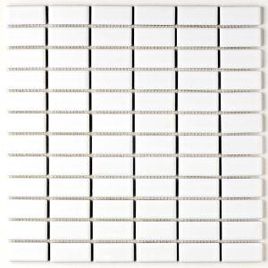 Pastilha de Porcelana 2,5x5 Branco Brilhante J/Reta - B2140 (Caixa 1,41M²)