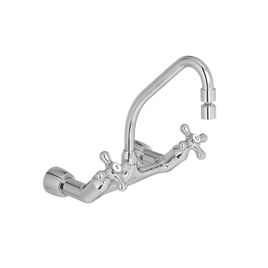 Misturador para Cozinha de Parede Belle Époque Cromado