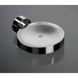 Saboneteira Anello Cromado e Preto