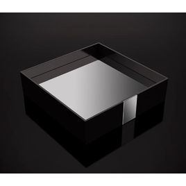 Bandeja One/Soul/Spirit/Be Cromado e Preto