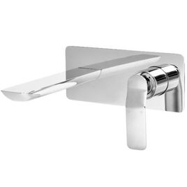 Misturador Monocomando para Lavatório de Parede Rainbow Chrome