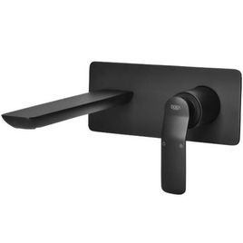 Misturador Monocomando para Lavatório de Parede Rainbow Matt Black