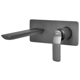 Misturador Monocomando para Lavatório de Parede Rainbow Gunmetal
