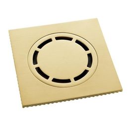Ralo com Válvula de Fechamento Automático 15 cm Brushed Gold