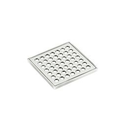 Ralo 10 cm x 10 cm Cromado
