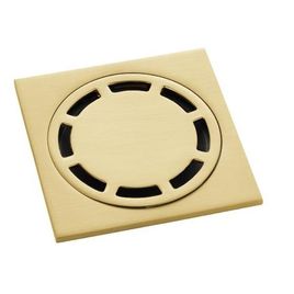 Ralo com Válvula de Fechamento Automático 10 cm Brushed Gold