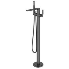 Misturador Monocomando de Piso para Banheira com Ducha Manual Rainbow Gunmetal