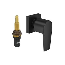Acabamento para Registro de Pressão 1/2 e 3/4  Level Black Matte