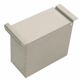 Porta Esponja com Tampa 7,5cm Inox