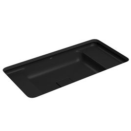 Cuba de Embutir Retangular com Mesa 60 cm Soft Antracite - L.33060.MDE.85