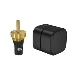 Acabamento para Registro de Pressão 1/2 e 3/4 Quadrado Deca You Black Matte