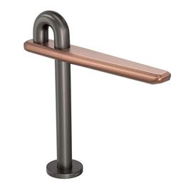 Bica para Lavatório de Mesa Memphis P Deca You Dark Antracite e Dynamic Peach