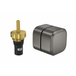 Acabamneto para Registro de Pressão 1/2 e 3/4  Quadado Deca You Dark Antracite
