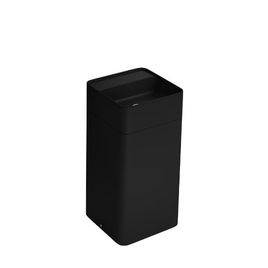 Cuba de Piso Quadrada Ébano Fosco - LC.28.94