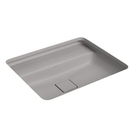 Cuba de Embutir Retangular com Mesa 50 cm Soft Antracite - L.33050.M.85