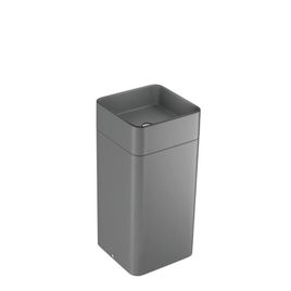 Cuba de Piso Quadrada Cinza Fosco - LC.26.86