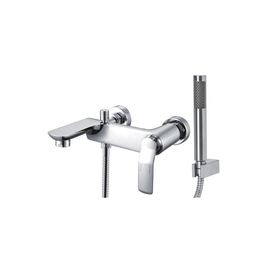 Monocomando de Parede para Banheira com Ducha Higiênica Rainbow Chrome