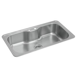 Cuba De Cozinha Retangular 80x40 Com Deck Facile Inox