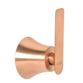 Acabamento para Registro de Gaveta e Pressão Base Docol 1/2 e 3/4 Rainbow Brushed Rose Gold