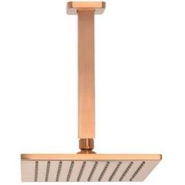 Chuveiro com Tubo de Teto  Rainbow Brushed Rose Gold