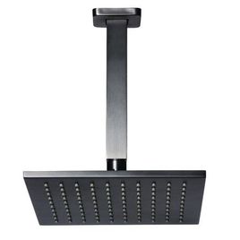 Chuveiro com Tubo de Teto  Rainbow Gunmetal