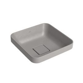 Cuba Sobrepor Quadrada 30 cm Soft Antracite - L.21030.85