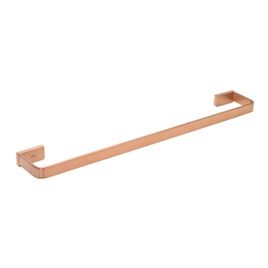 Porta Toalha Simples Rainbow Brushed Rose Gold