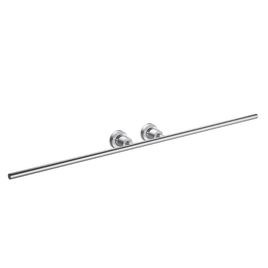 Porta Toalha com Barra Dupla Slim Cromado