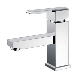 Misturador Monocomando para Lavatório de Mesa Bica Baixa Quadro Cromado